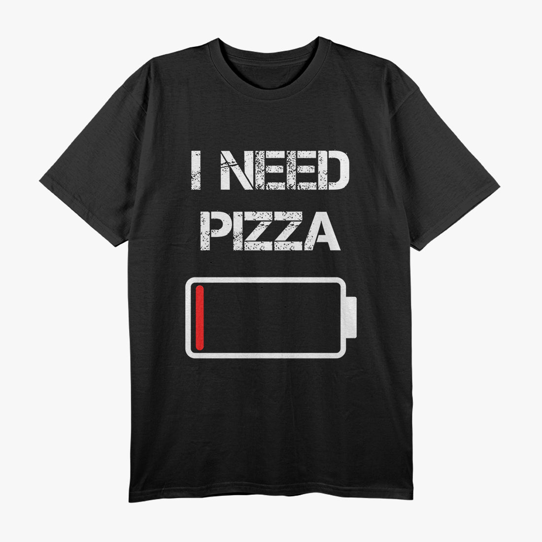 I Need Pizza Now Food Lover Funny T-Shirt