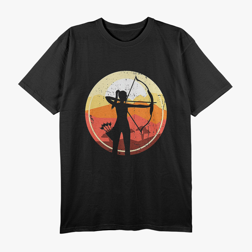 Proud Archery Girl Strong Woman With Bow and Arrow T-Shirt