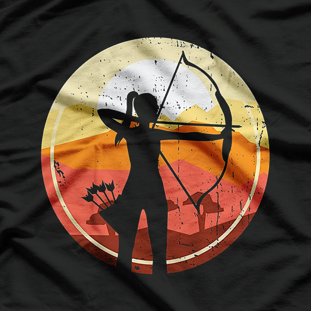 Proud Archery Girl Strong Woman With Bow and Arrow T-Shirt