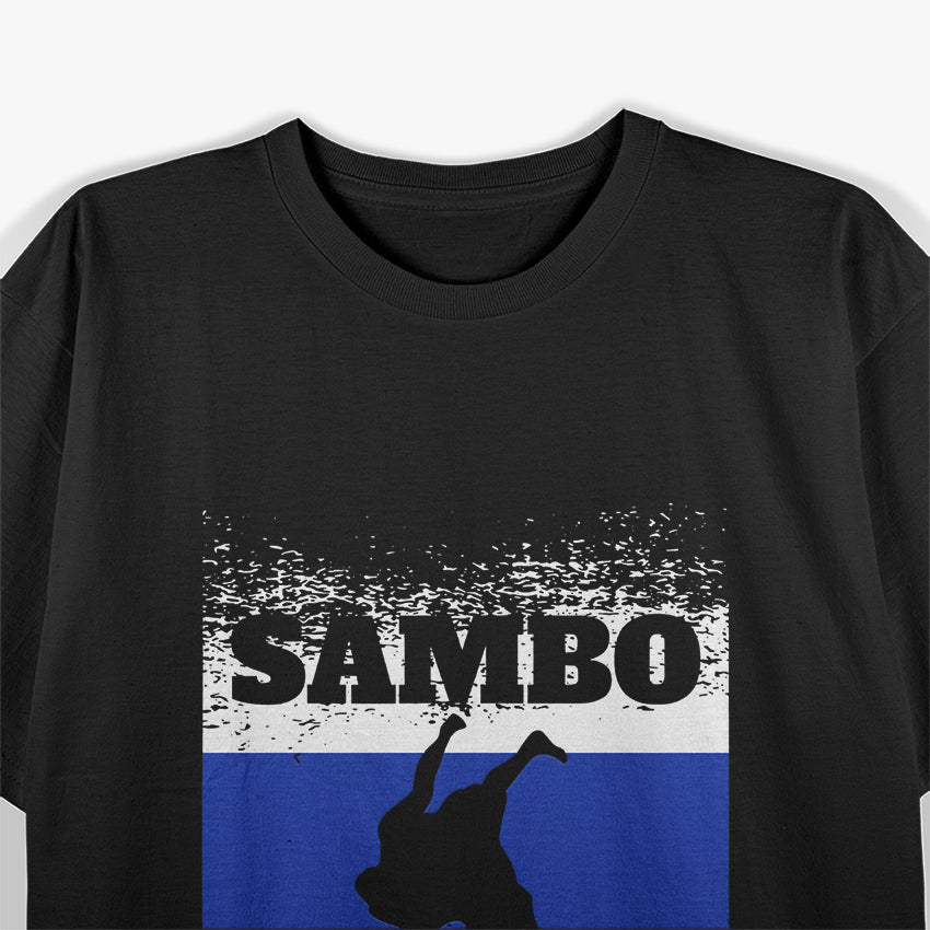 Sambo Russian Fighting Style Wrestling Martial Arts T-Shirt