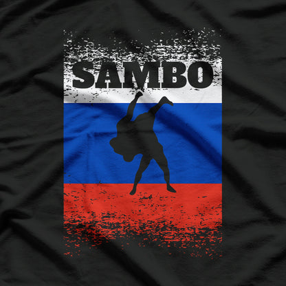 Sambo Russian Fighting Style Wrestling Martial Arts T-Shirt