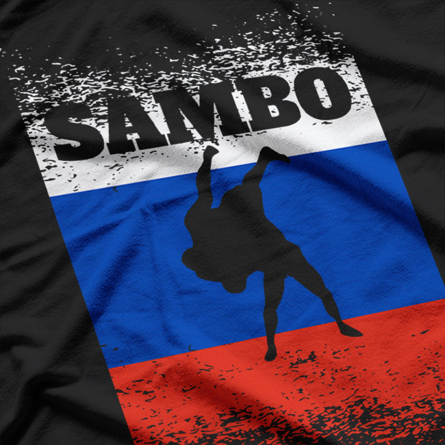 Sambo Russian Fighting Style Wrestling Martial Arts T-Shirt