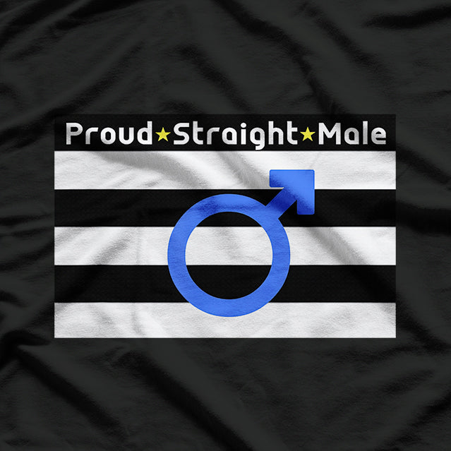 Straight Proud Heterosexual Male Humor T-Shirt