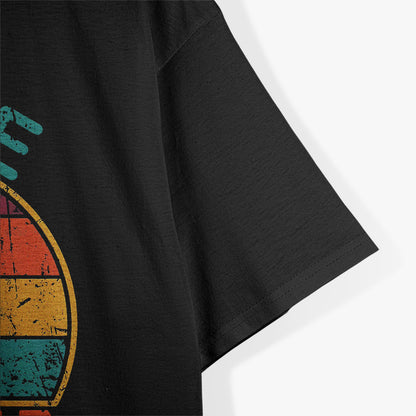 Vintage Retro Sunset - Hope Dealer Motivational Quote T-Shirt