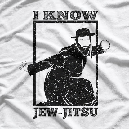 Jew Jitsu Clever Jiu Jitsu Pun T-Shirt