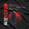Kendo Techniques Japanese Martial Arts Enthusiast T-Shirt