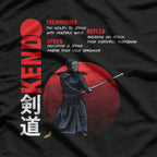 Kendo Techniques Japanese Martial Arts Enthusiast T-Shirt