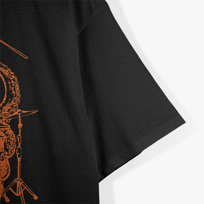 Octopus Playing Drums T-Shirt