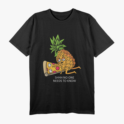 Pineapple Belongs on Pizza Funny Food Pun T-Shirt