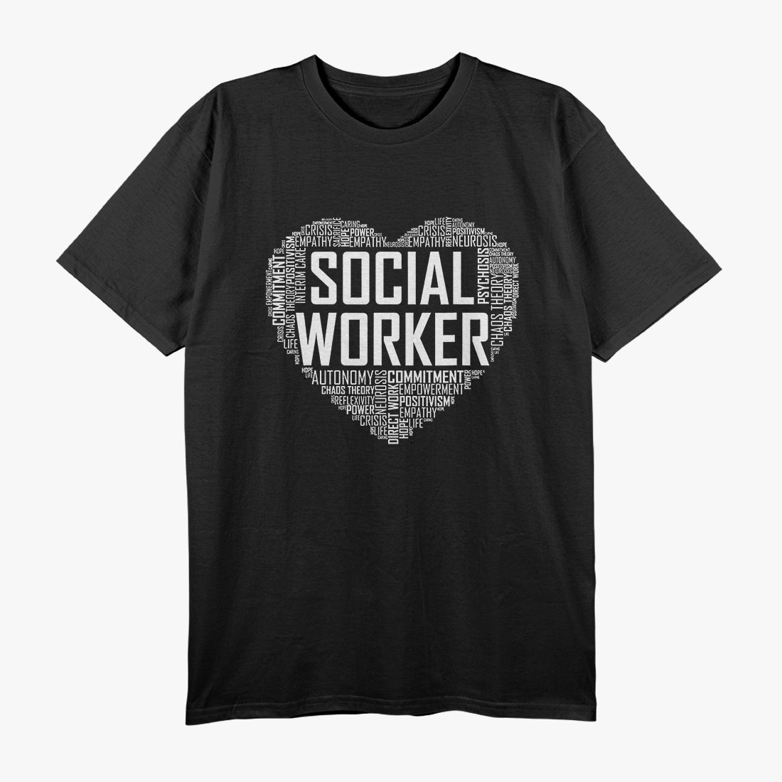 Social Worker Love - Celebrate Graduation and Appreciation Month T-Shirt