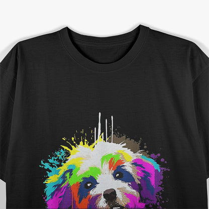 Splash Art Havanese – Cool Dog Lover Gift T-Shirt