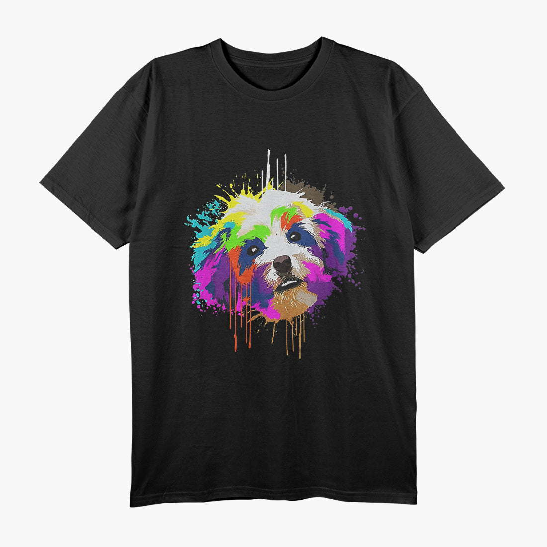 Splash Art Havanese – Cool Dog Lover Gift T-Shirt