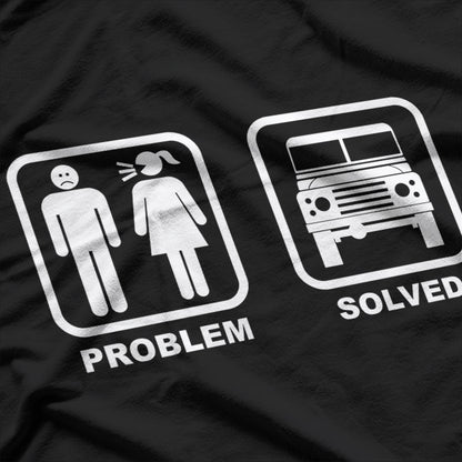 4x4 Problem Solved, Funny Off Roading 4x4 90 110 SVX T-Shirt