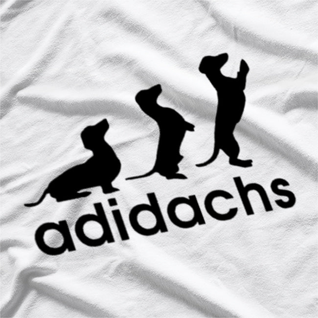 Adidachs Dachshund Trendy Dog Lover T-Shirt