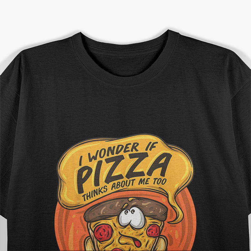 Fast Food Pizza Slice Humor T-Shirt