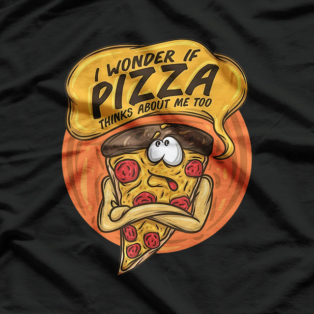 Fast Food Pizza Slice Humor T-Shirt