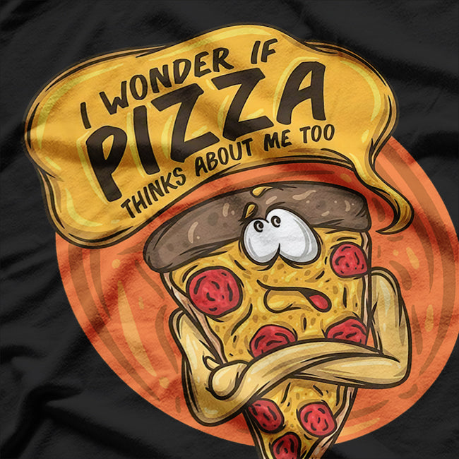 Fast Food Pizza Slice Humor T-Shirt