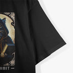 The Hermit Cat Tarot Wisdom and Solitude in Feline Form T-Shirt