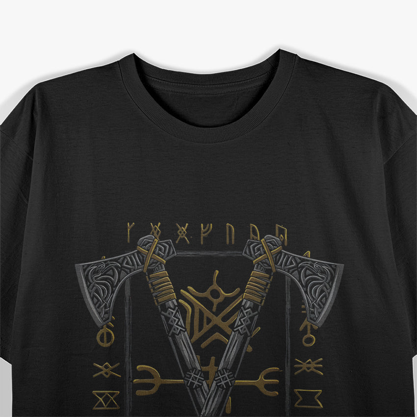 Viking Age - Bearded Axes T-Shirt