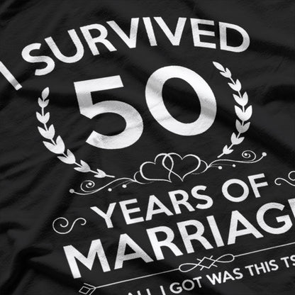 50th Wedding Anniversary - Husband & Wife 50 Years Gift T-Shirt