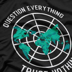 Flat Earth Parody - Funny Flat Earth Design T-Shirt