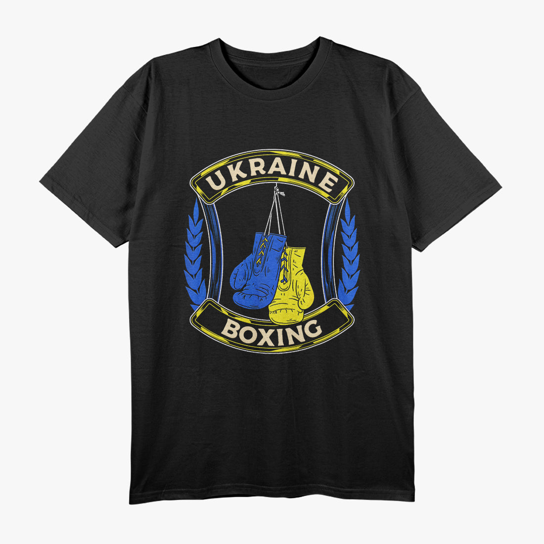 Ukraine Boxing National Team Patriotism and Power in the Ring T-Shirt