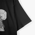 Dark Skeleton Holding A Cat Skull T-Shirt