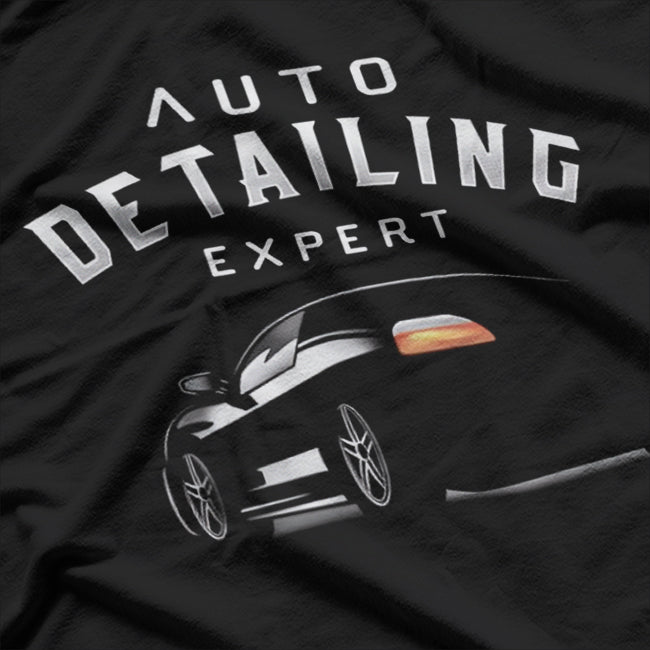 Auto Detailing Expert Car Wash Promotion T-Shirt