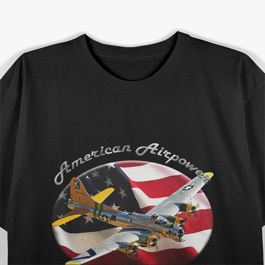 B-17 Flying Fortress, American Airpower T-Shirt