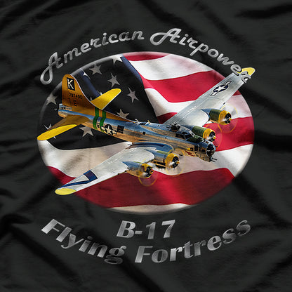 B-17 Flying Fortress, American Airpower T-Shirt