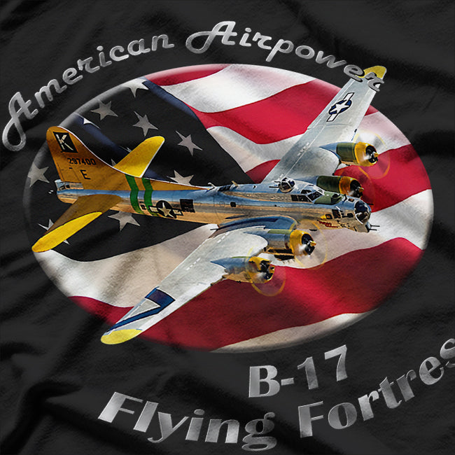 B-17 Flying Fortress, American Airpower T-Shirt