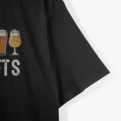 Craft Beer Vintage, I Do Crafts Home Brew Art T-Shirt