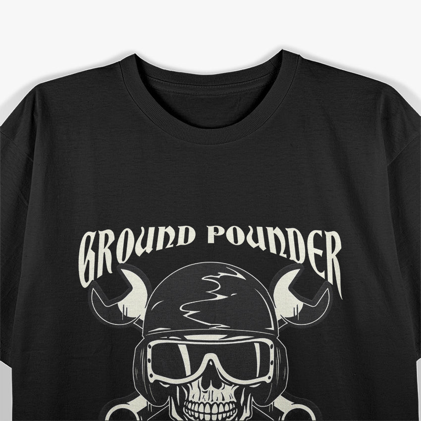 Ground Pounder Aircraft Maintener T-Shirt