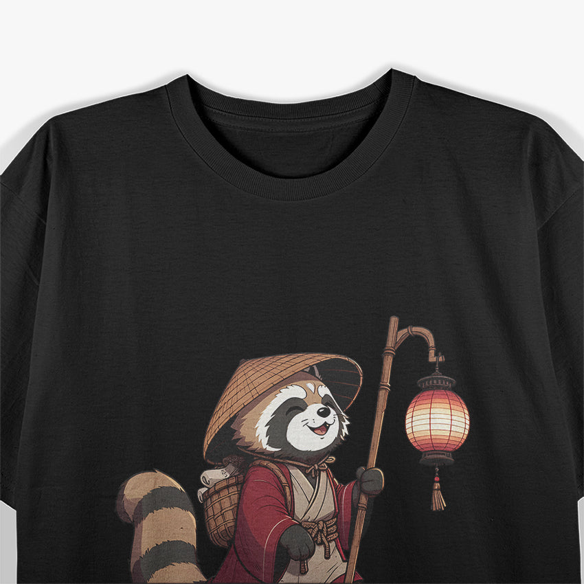 Japanese Yokai Tanuki - The Playful Trickster of Folklore T-Shirt