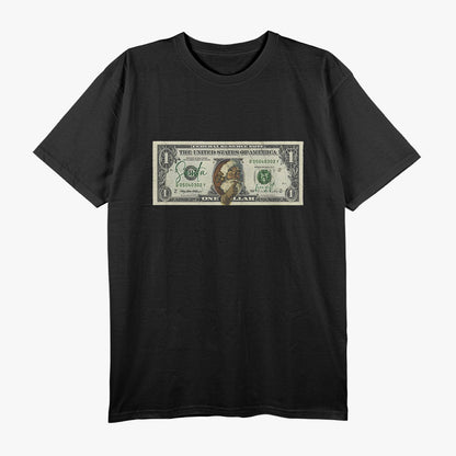 Santa Claus Dollar Bill Humor Festive Holiday T-Shirt