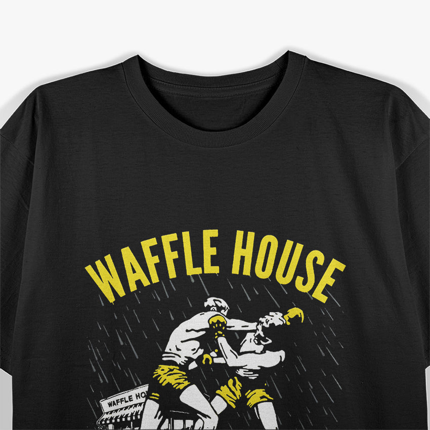 Waffle House Amateur Boxing Fridays - Where Food Meets Fists T-Shirt