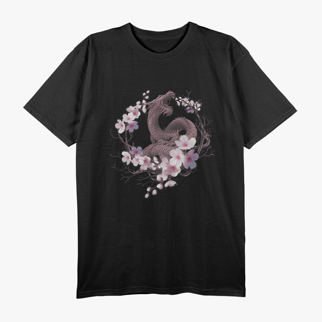 Blossom Dragon, Nature’s Mystical Creature T-Shirt