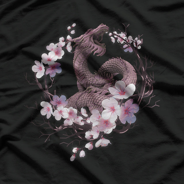 Blossom Dragon, Nature’s Mystical Creature T-Shirt