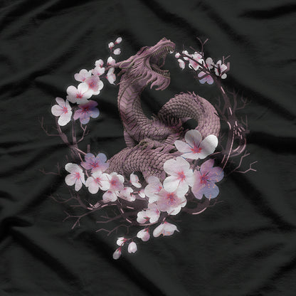 Blossom Dragon, Nature’s Mystical Creature T-Shirt