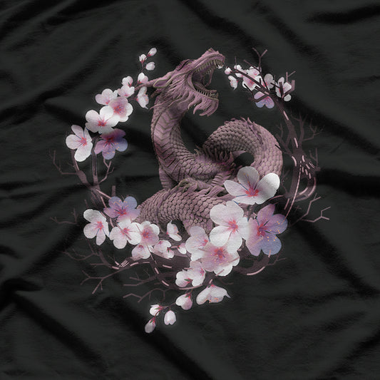 Blossom Dragon, Nature’s Mystical Creature T-Shirt