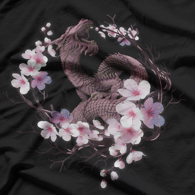 Blossom Dragon, Nature’s Mystical Creature T-Shirt