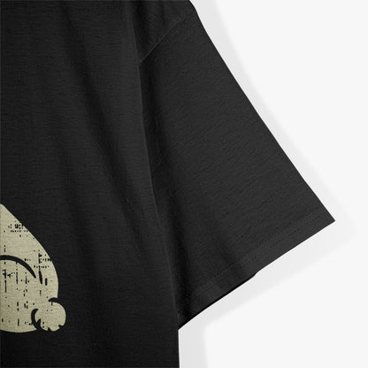 Bunny Lover Shadow Silhouette Fun Rabbit Enthusiast Design T-Shirt