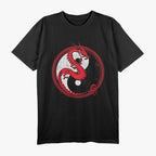 Yin and Yang Dragons - Mythical Culture in Harmony T-Shirt