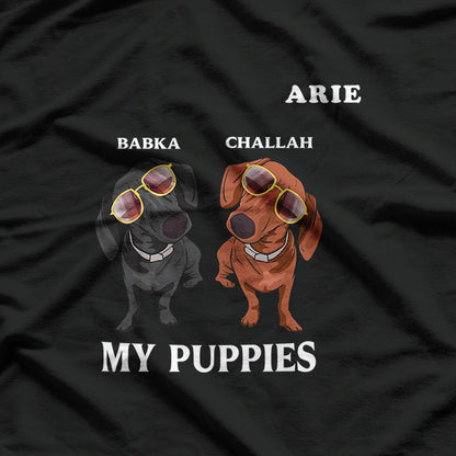 Dachshund - My Puppies, My Heart T-Shirt