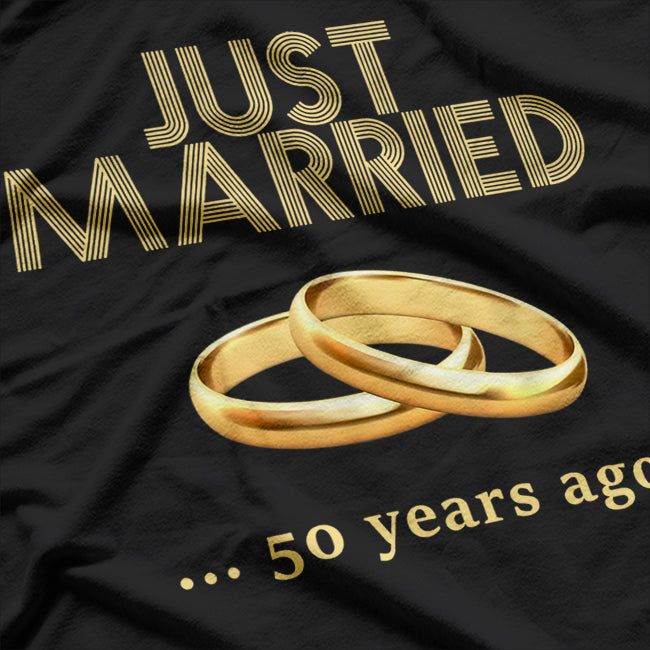 Cheers to 50 Years – Funny 50th Wedding Anniversary T-Shirt