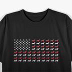 American Flag Dachshund - Patriotic Doxie Lover T-Shirt