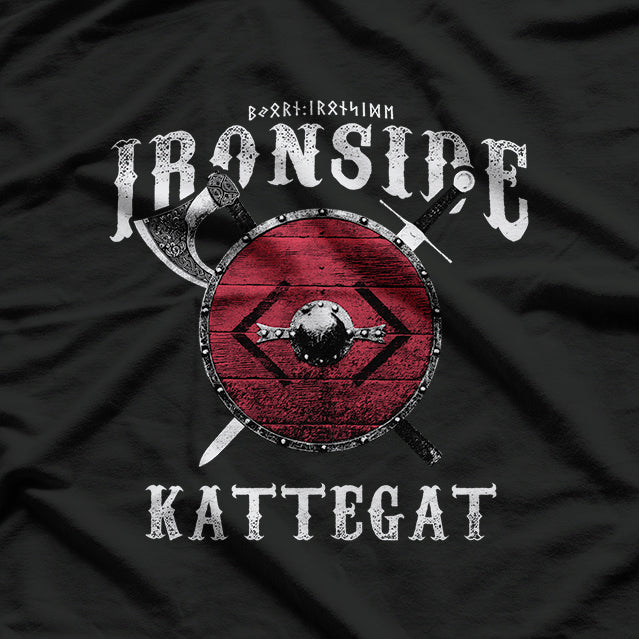 Bjorn Ironside - Kattegat Viking Shield Tribute T-Shirt