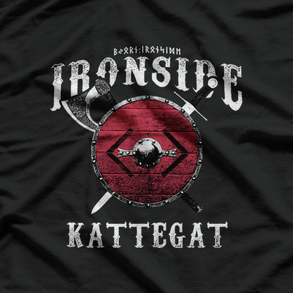 Bjorn Ironside - Kattegat Viking Shield Tribute T-Shirt