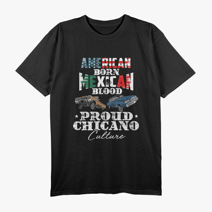 Lowrider Chicano - Mexican American Latina Rider T-Shirt