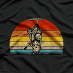Retro Opossum Playing the Banjo T-Shirt